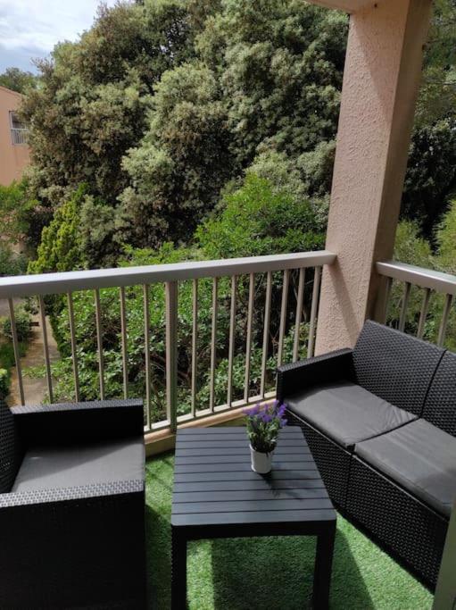 Charmant Studio Climatise 24 M2 Terrasse A 100M De La Plage Saint-Mandrier-sur-Mer Kültér fotó